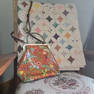 Patricia Nash Multicolor Floral Shoulder Bag